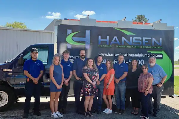 Air conditioner installation by Hansen HVAC